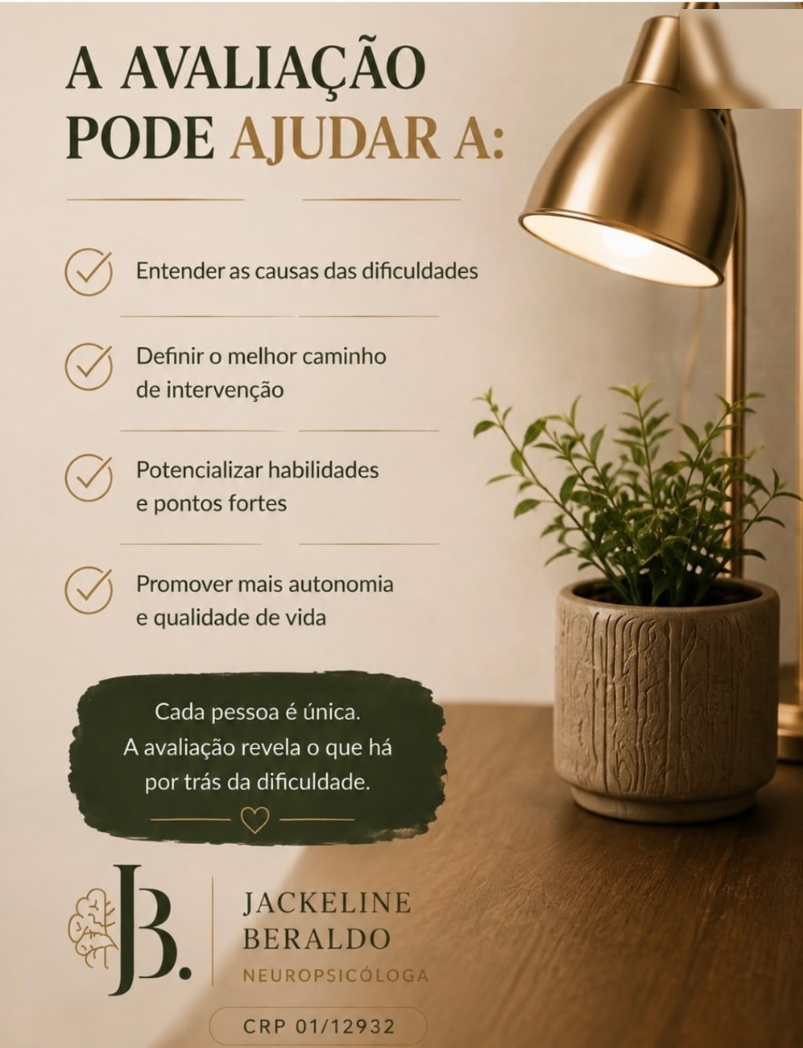A avaliação pode ajudar a